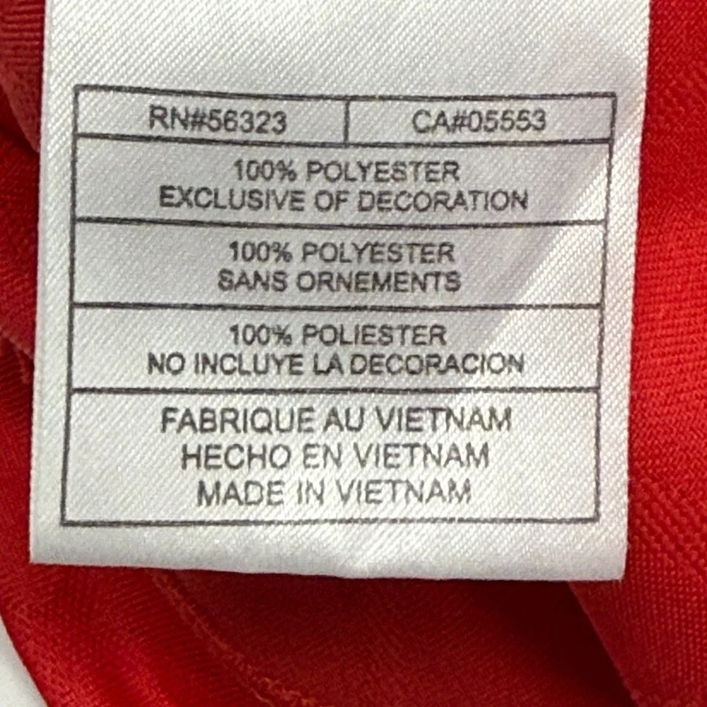 Nike Shirt Mens‎ XXL Red Fit Dry Diamond Pattern Short Sleeve Golf Polo